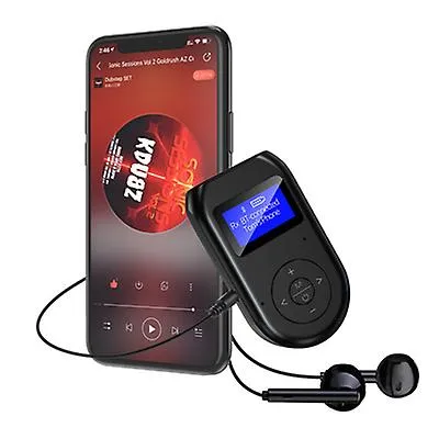 2 in 1 AUX Bluetooth transmitter and receiver, USB Bluetooth adapter with LCD display AZ19850