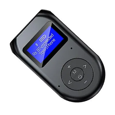 2 in 1 AUX Bluetooth transmitter and receiver, USB Bluetooth adapter with LCD display AZ19850