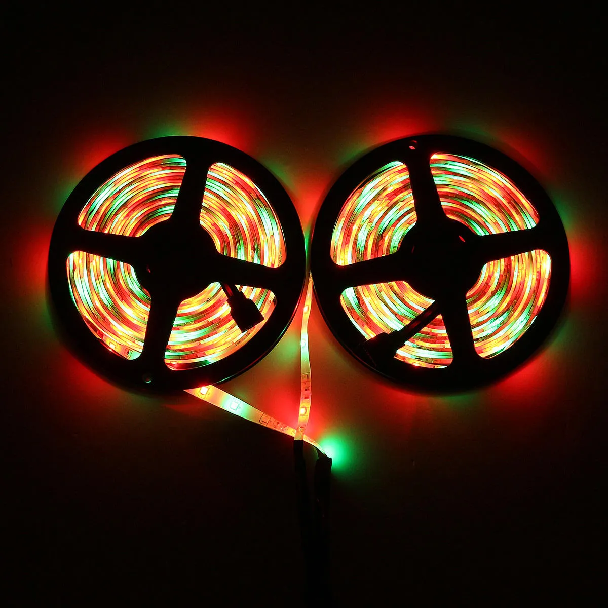 2*5M IP65 SMD2835 Flexible RGB LED Strip Light Smart WIFI Controller Alexa APP Control Kit DC12V