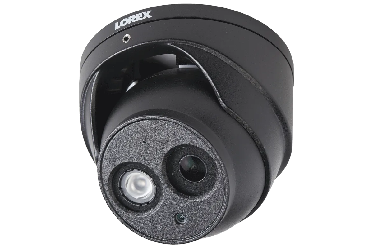 4K Nocturnal IP NVR System with Three 4K (8MP) and Three 2K (4MP) Audio Cameras