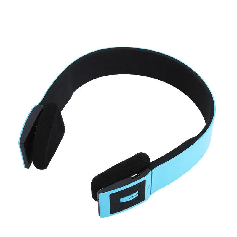 6 Colors 2.4G Wireless Bluetooth V3.0 EDR stereo Headset Headphone with Mic for iPhone iPad Smartphone Tablet PC