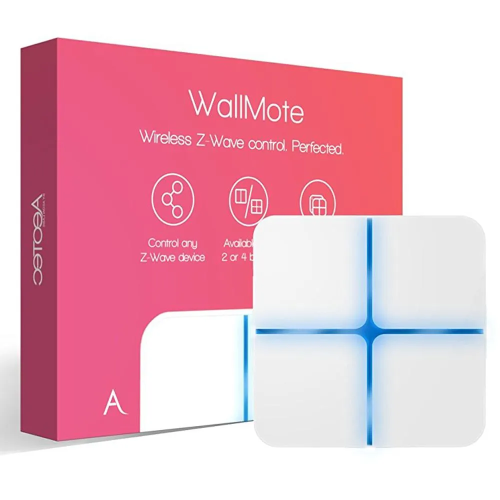 Aeon Labs Aeotec Z-Wave Wallmote Quad 3 Pack