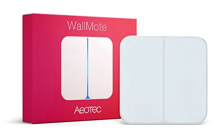AEOTEC WallMote Double for home Automation (Zwave)