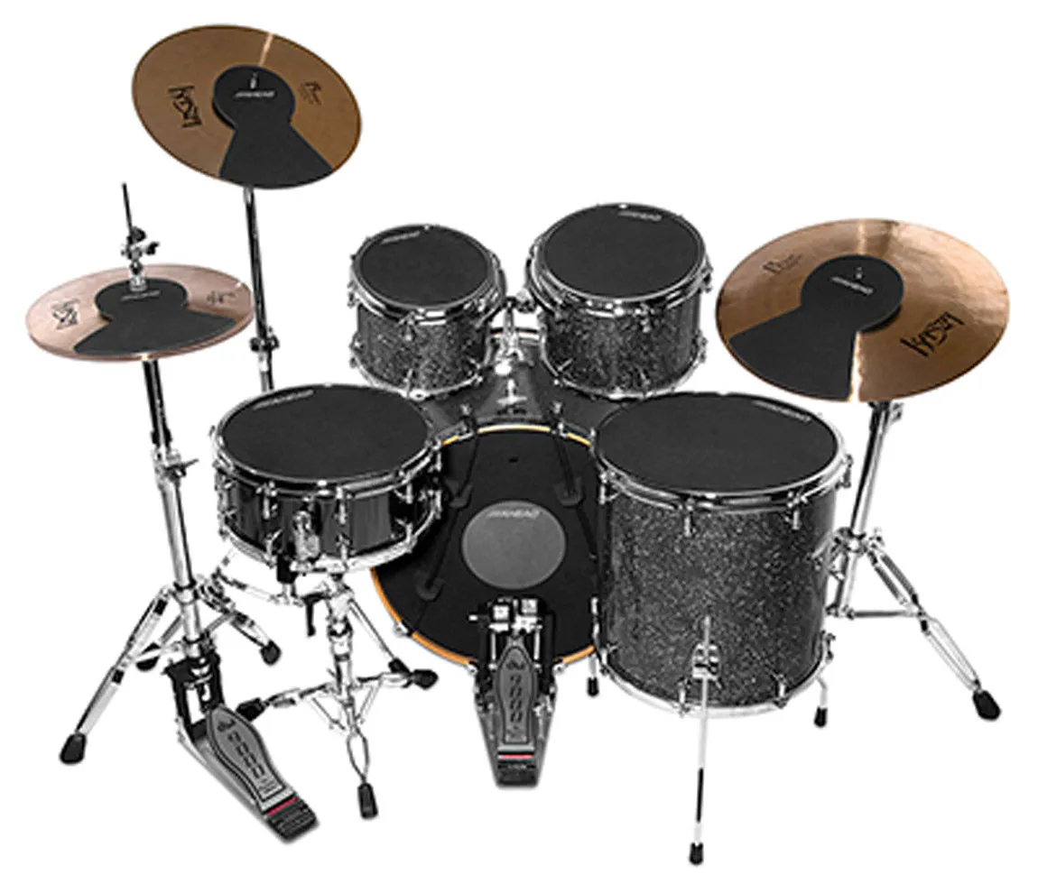 AHEAD DRUM SILENCERS "FUSION PACK " - 10", 12", 14", 14", BD20, C16, C20, HH14