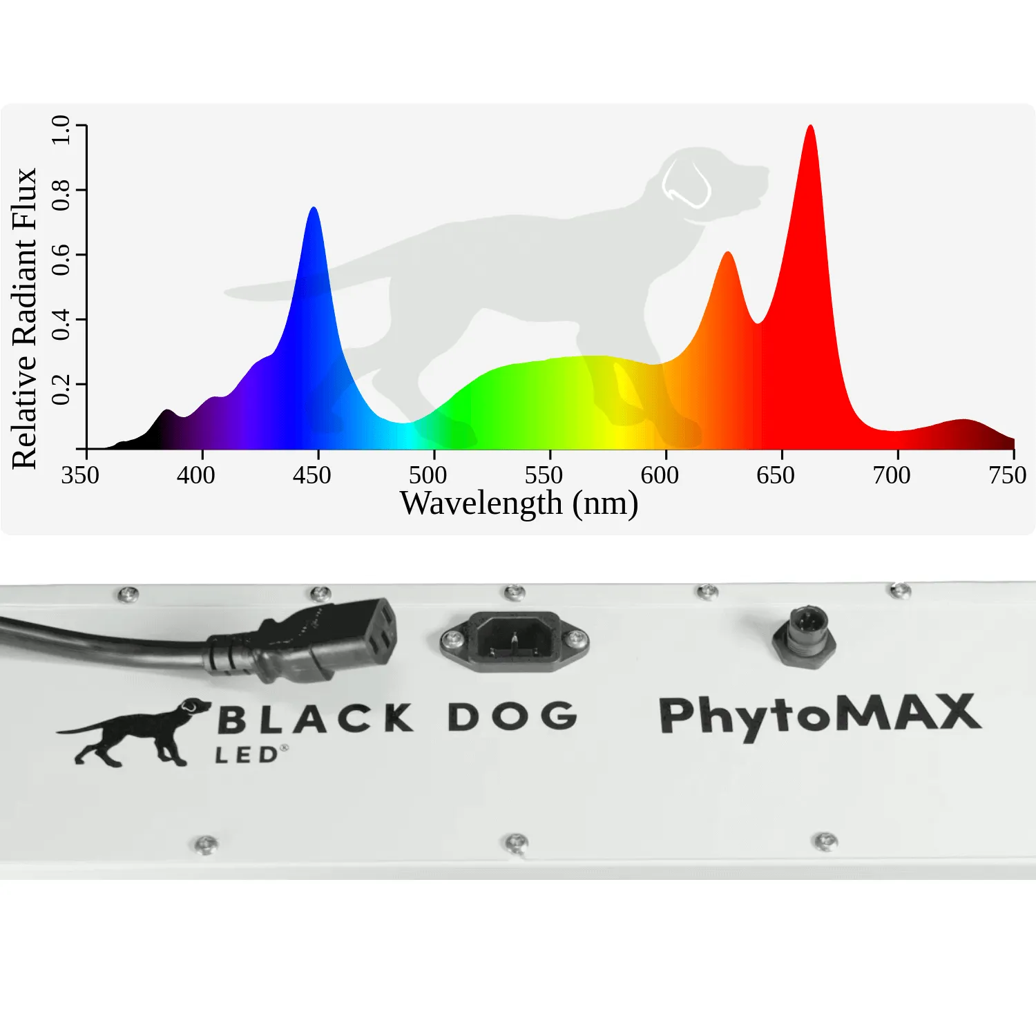 Black Dog LED PhytoMAX-4 4SP 250W LED Grow Light