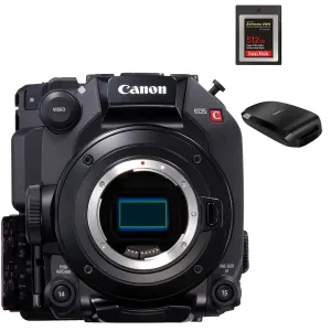 Canon C300 Mark III   512GB CFExpress card & reader