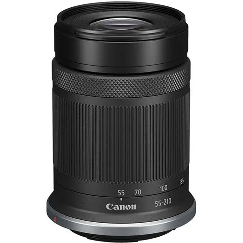 Canon EOS R50 Mirrorless Camera with 18-45mm and 55-210mm Lenses (Black)