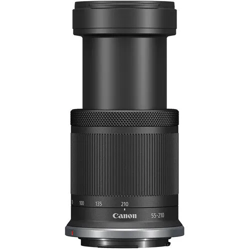Canon EOS R50 Mirrorless Camera with 18-45mm and 55-210mm Lenses (Black)