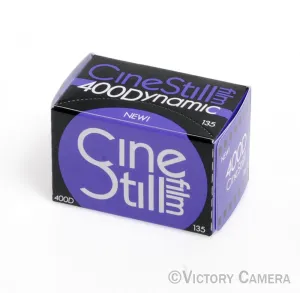 CineStill 400D Dynamic Color Negative Film (35mm Roll Film, 36 Exposures)