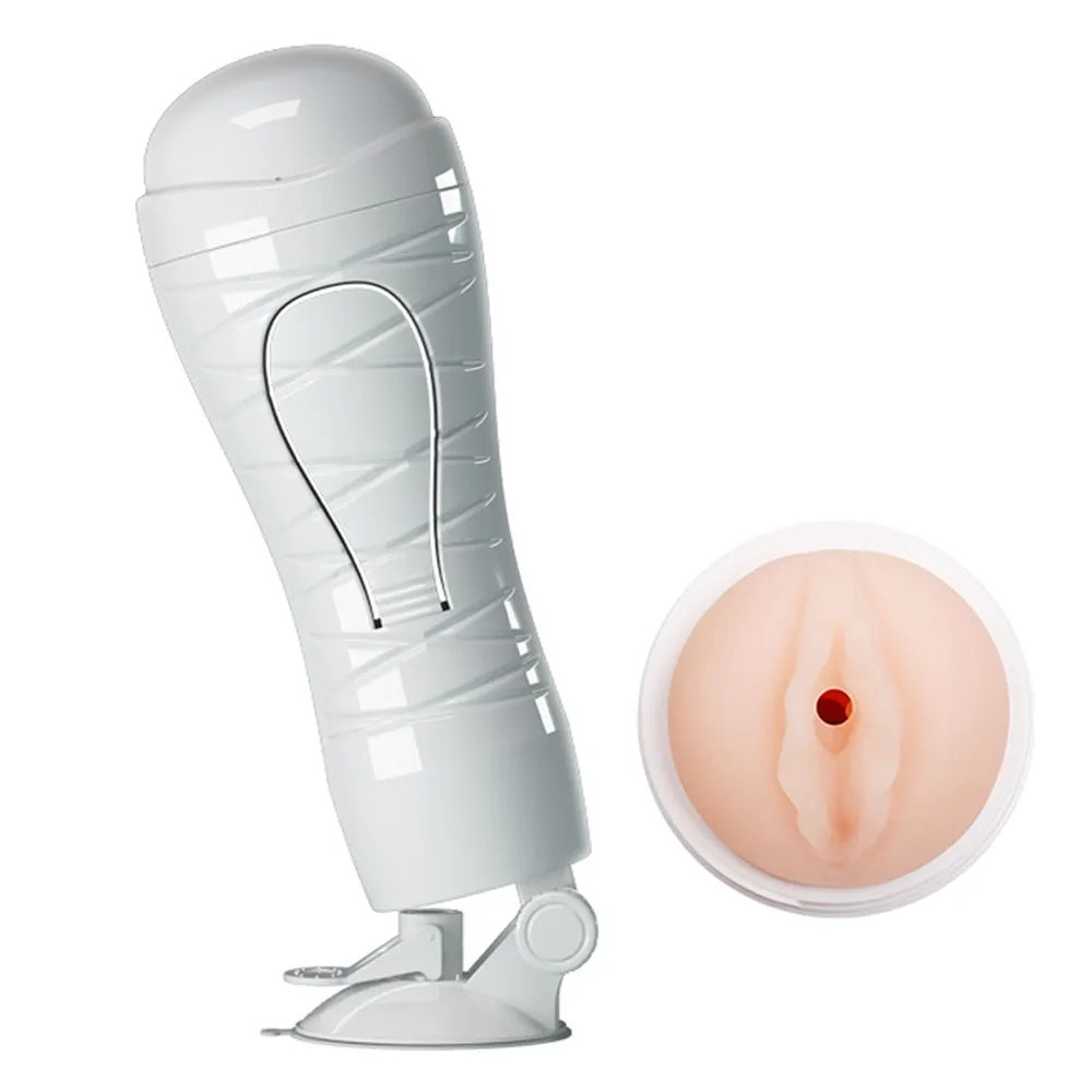 Crazy Bull Flora Vibrating Vagina Masturbator With Adjustable Stand