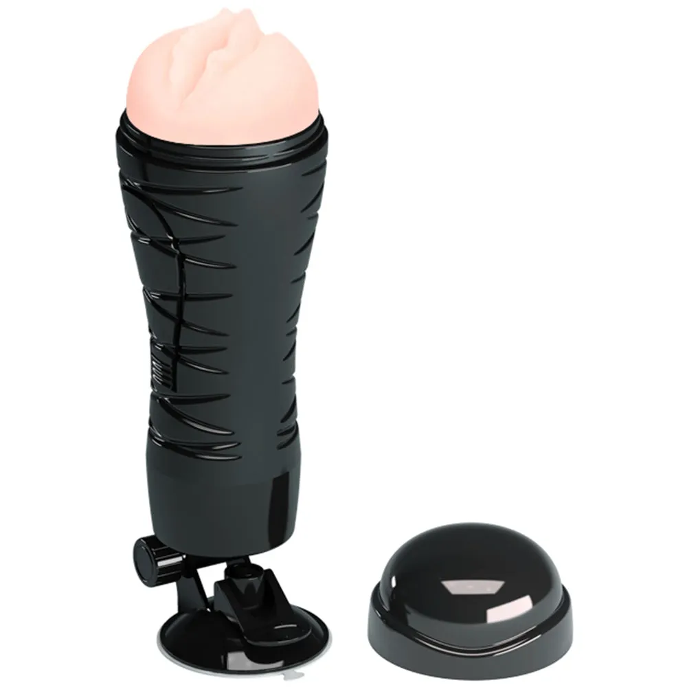 Crazy Bull Flora Vibrating Vagina Masturbator With Adjustable Stand