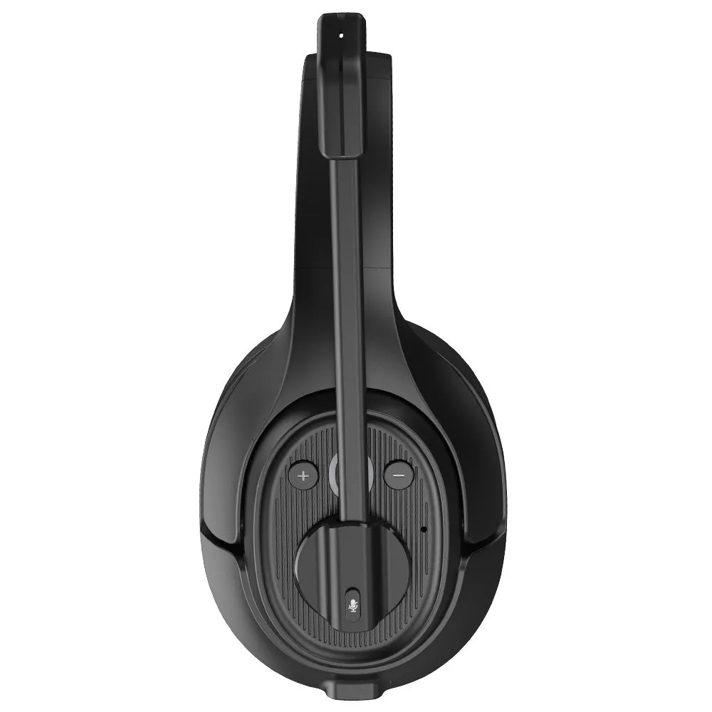 EKSAtelecom® H1 Plus Bluetooth Wireless Trucker Headset With USB Dongle