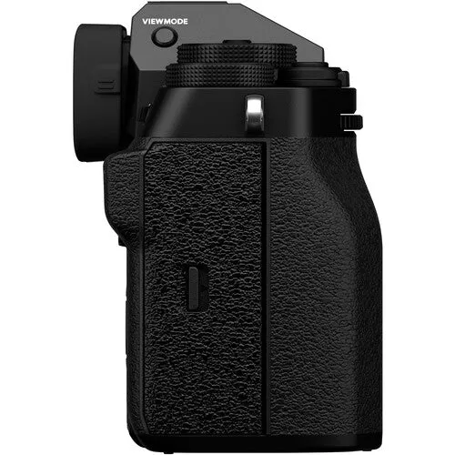 FUJIFILM X-T5 Mirrorless Camera with 16-80mm Lens - Black