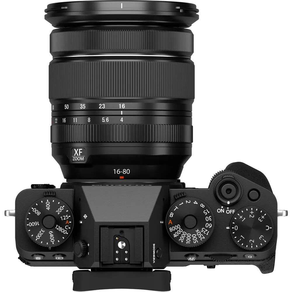 FUJIFILM X-T5 Mirrorless Camera with 16-80mm Lens - Black