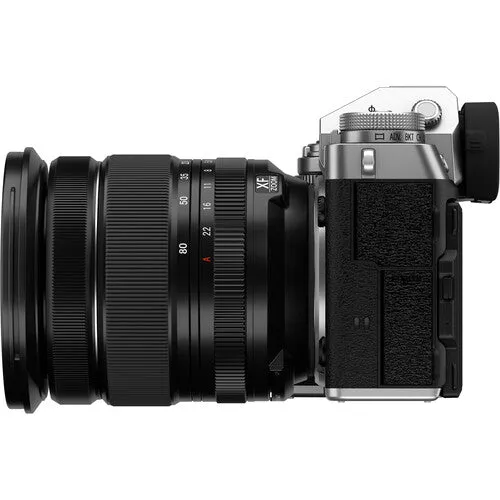 FUJIFILM X-T5 Mirrorless Camera with 16-80mm Lens - Silver