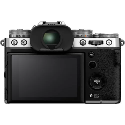 FUJIFILM X-T5 Mirrorless Camera with 16-80mm Lens - Silver