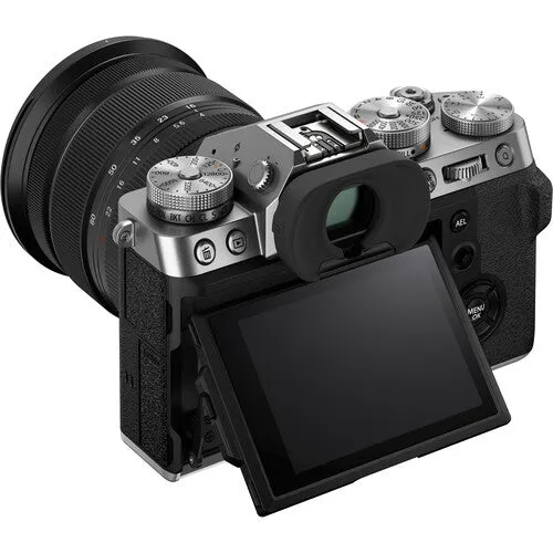 FUJIFILM X-T5 Mirrorless Camera with 16-80mm Lens - Silver