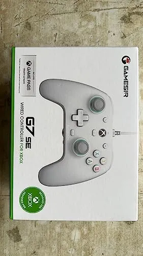 GameSir G7 SE Wired Controller for Xbox Series X|S, Xbox One & Windows 10/11, Plug and Play Gaming Gamepad with Hall Effect Joysticks/Hall Trigger, 3.5mm Audio Jack