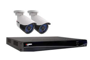 HD Security Camera System with 4 Channel NVR