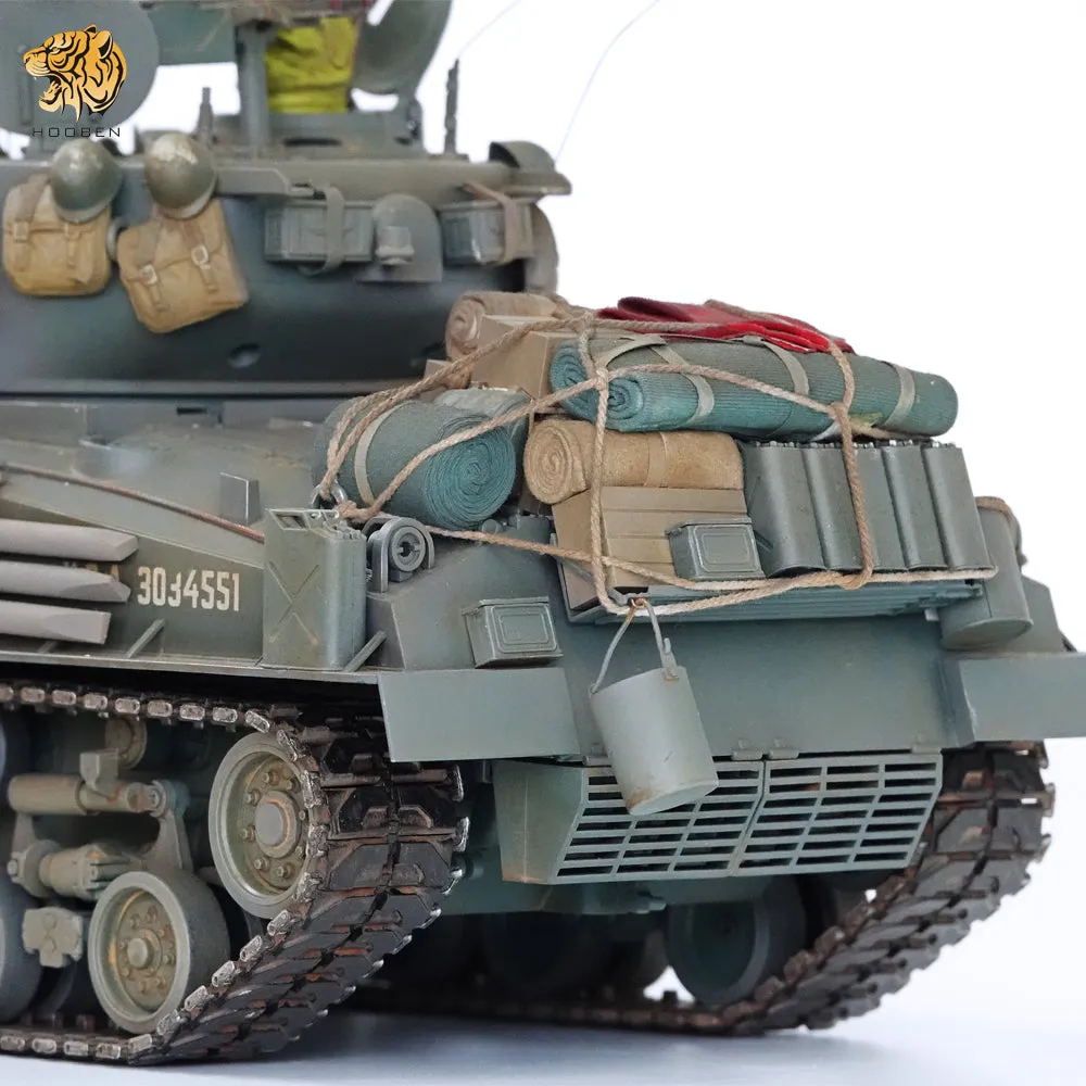 Hooben 1/16 US FURY M4A3E8 Sherman Medium Tank RTR No.6603