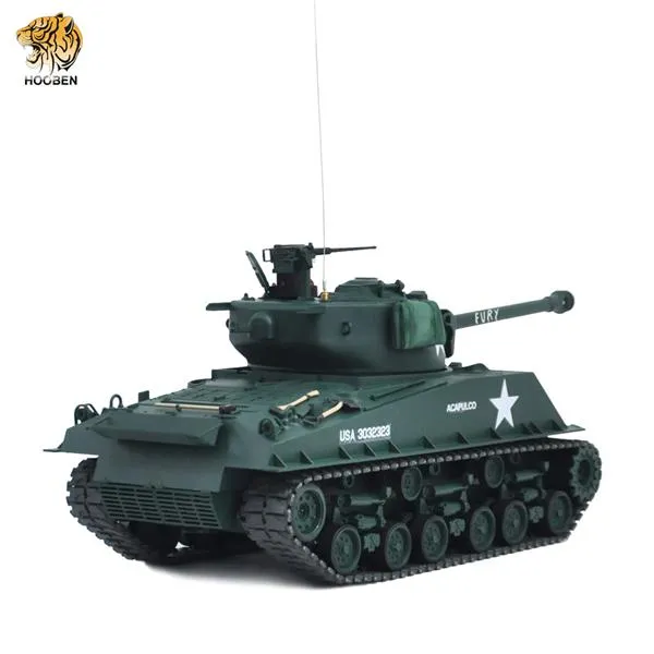 Hooben 1/16 US FURY M4A3E8 Sherman Medium Tank RTR No.6603