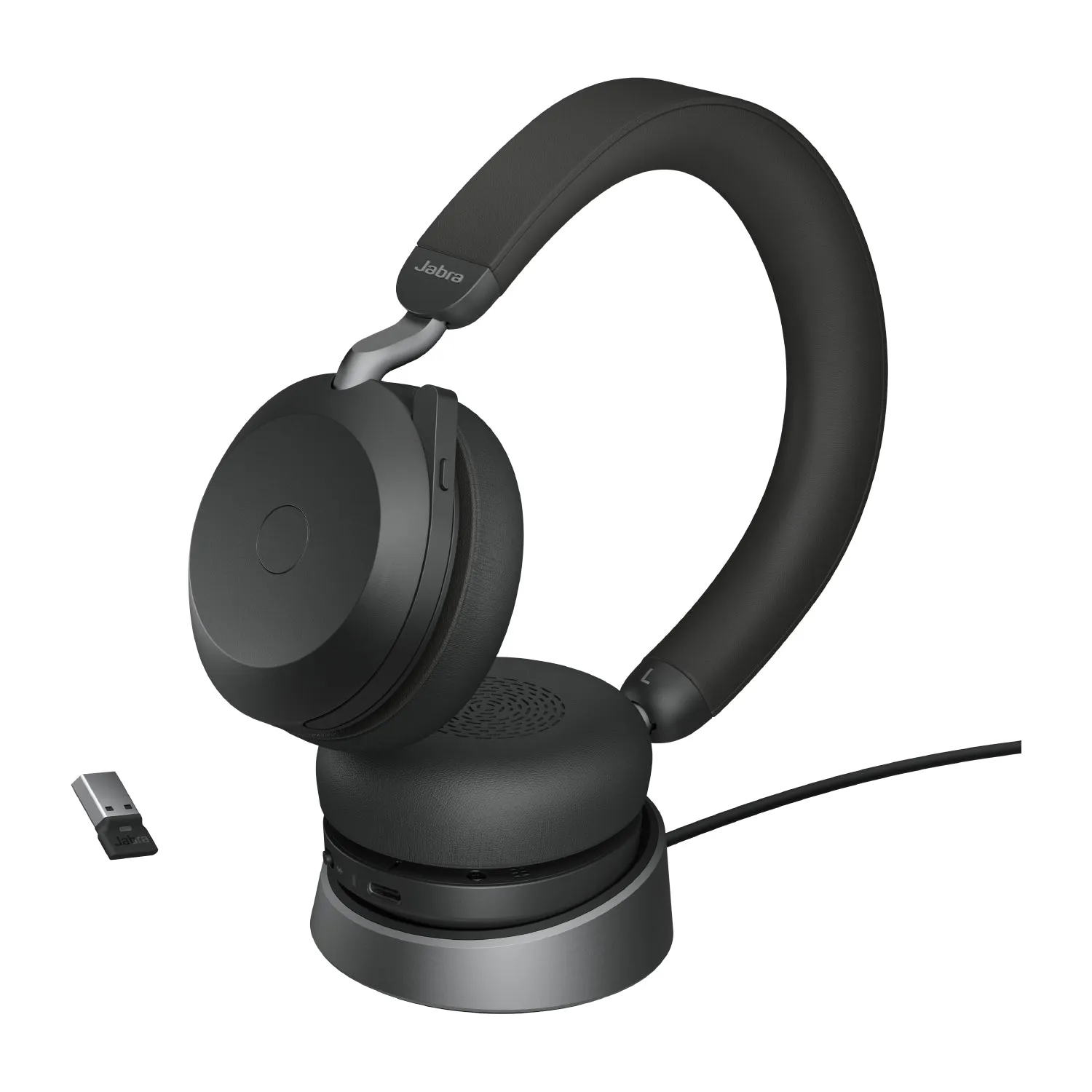 Jabra Evolve2 75 - Headset - With Charging Stand