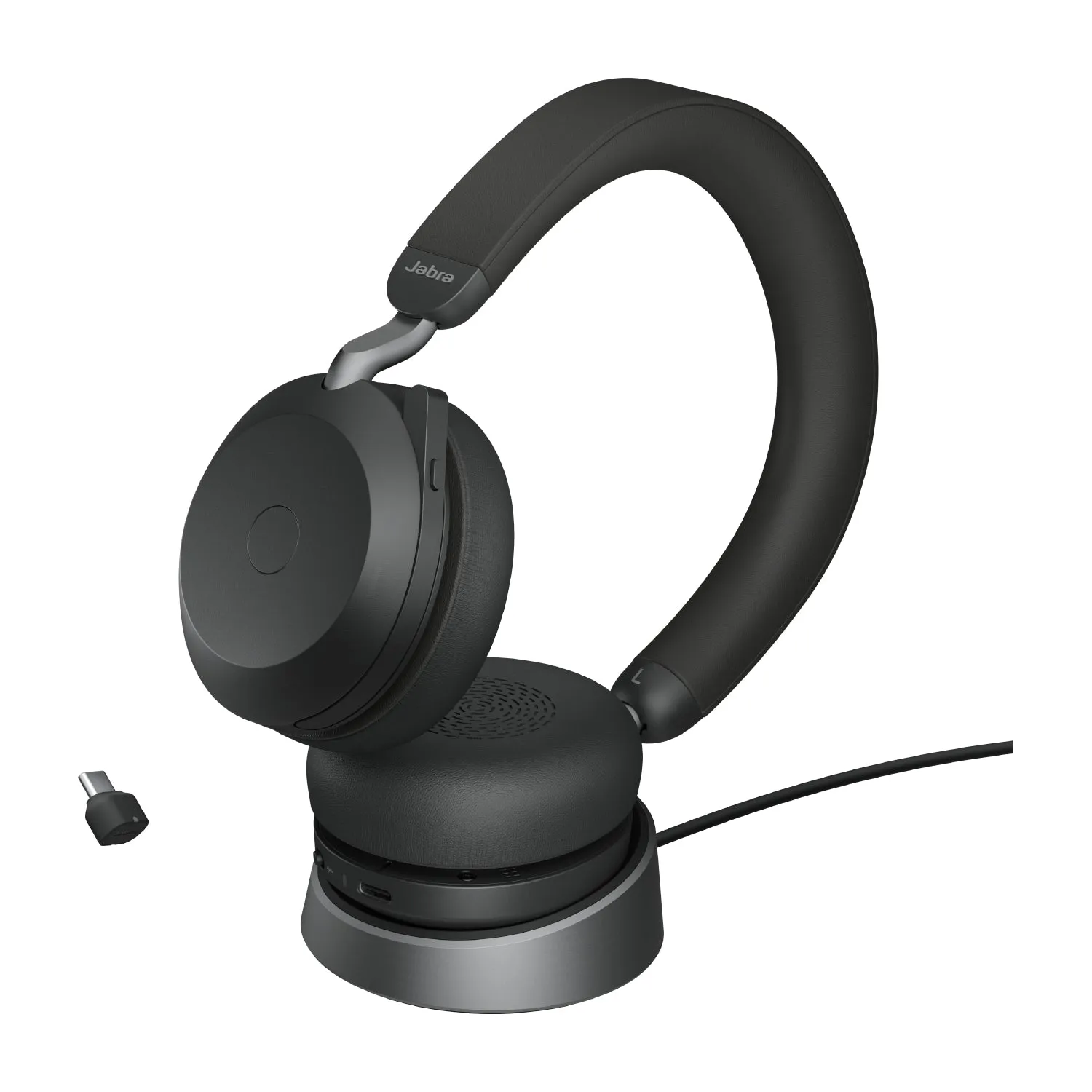 Jabra Evolve2 75 Link380c Uc Stereo Stand Black
