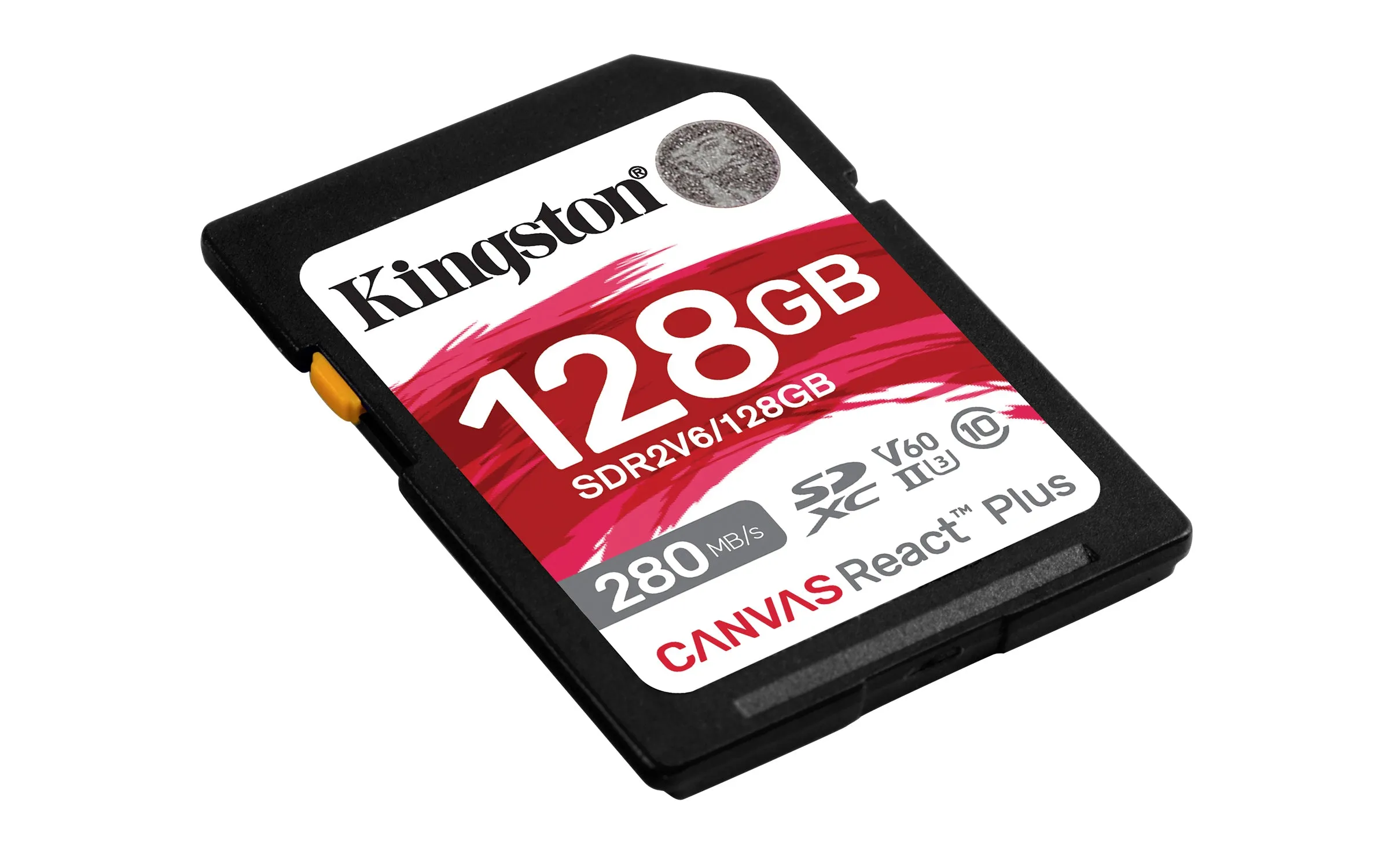 Kingston Flash-Card Canvas React Plus - Sdxc Uhs-Ii - 128 Gb
