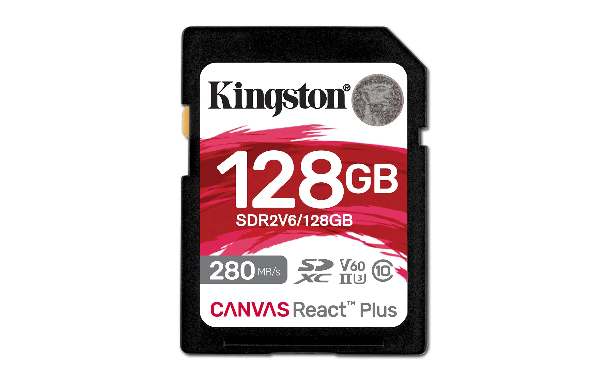 Kingston Flash-Card Canvas React Plus - Sdxc Uhs-Ii - 128 Gb