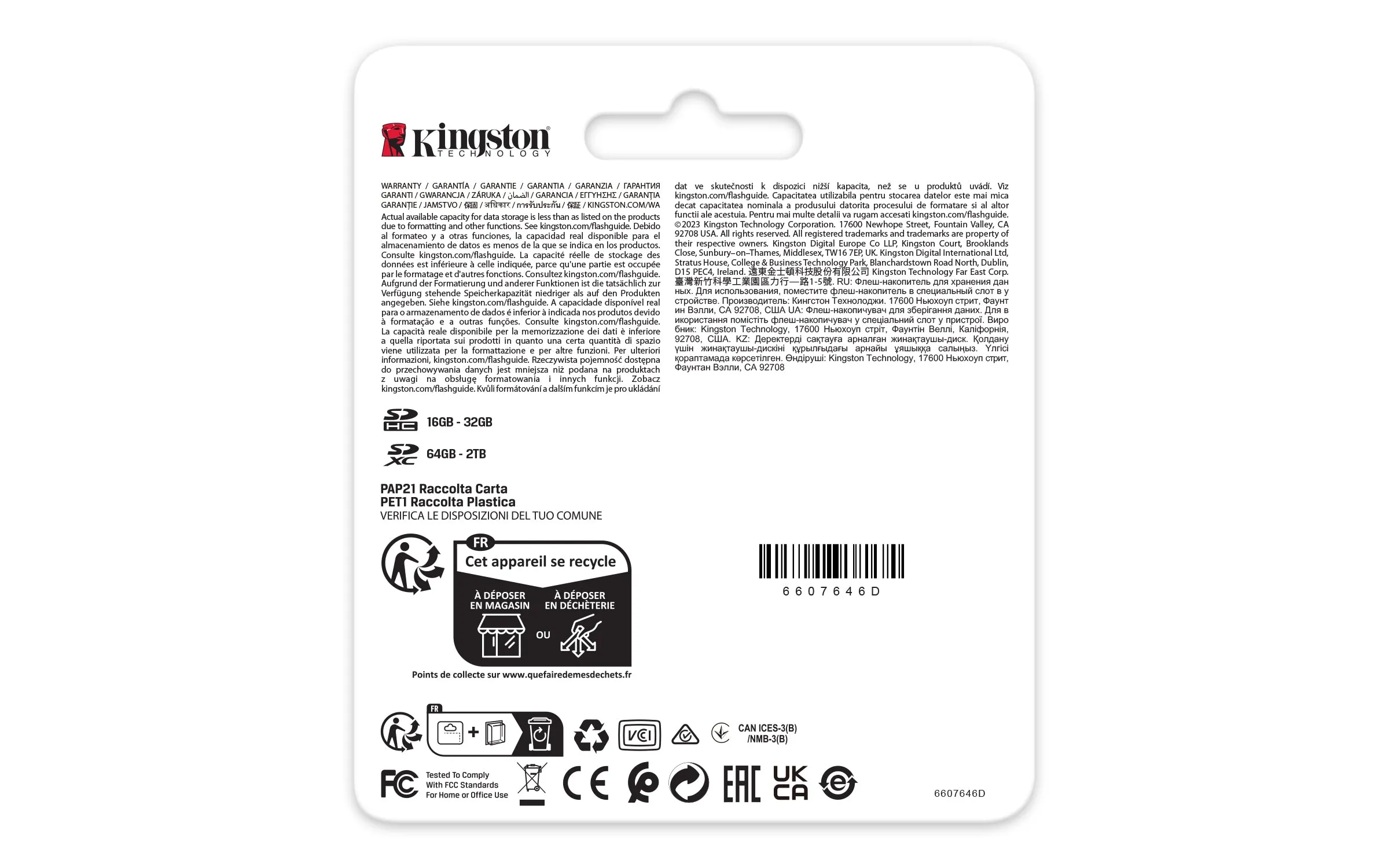 Kingston Flash-Card Canvas React Plus - Sdxc Uhs-Ii - 128 Gb