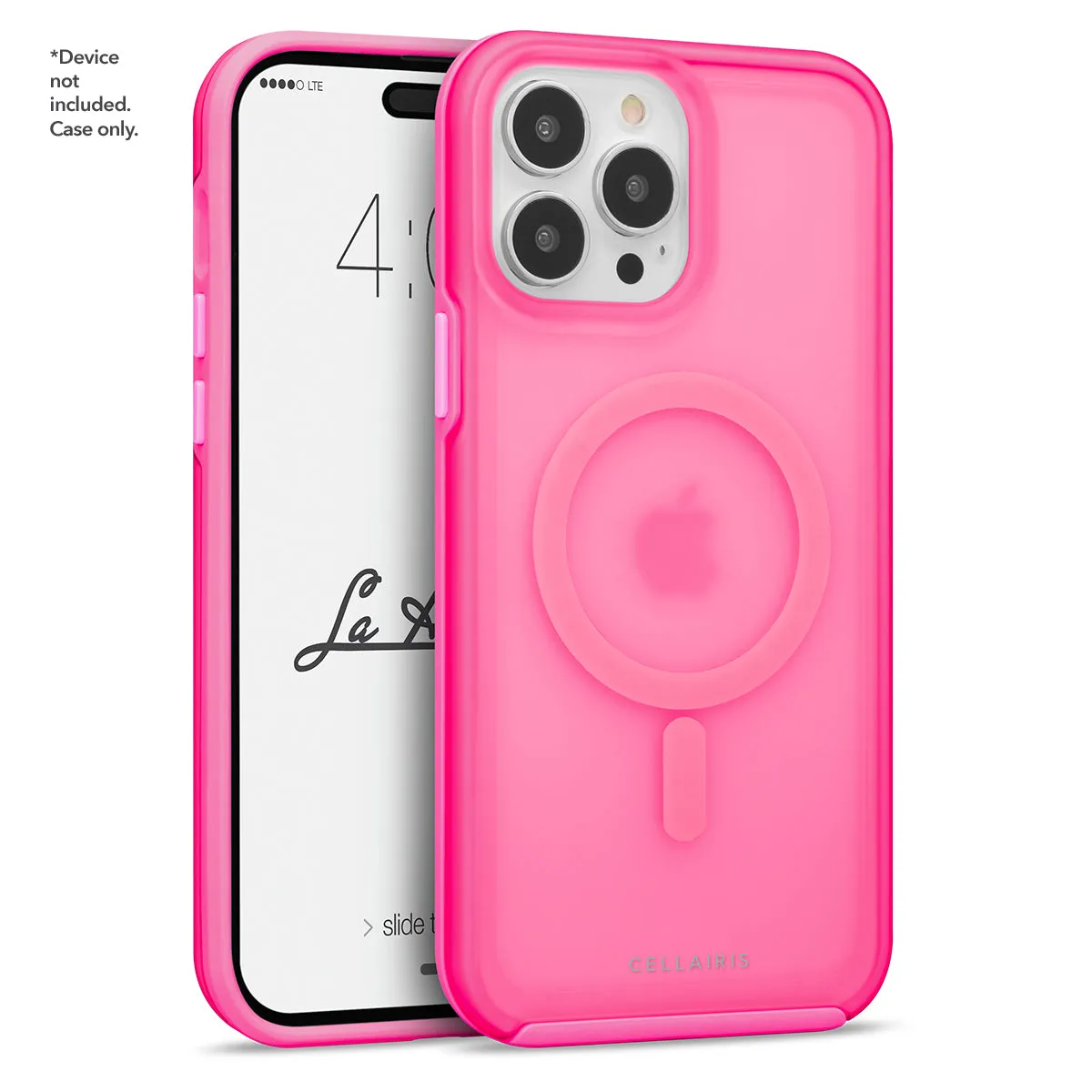 La Hornet - iPhone 15 Pro Hot Pink Matte w/ MagSafe Case