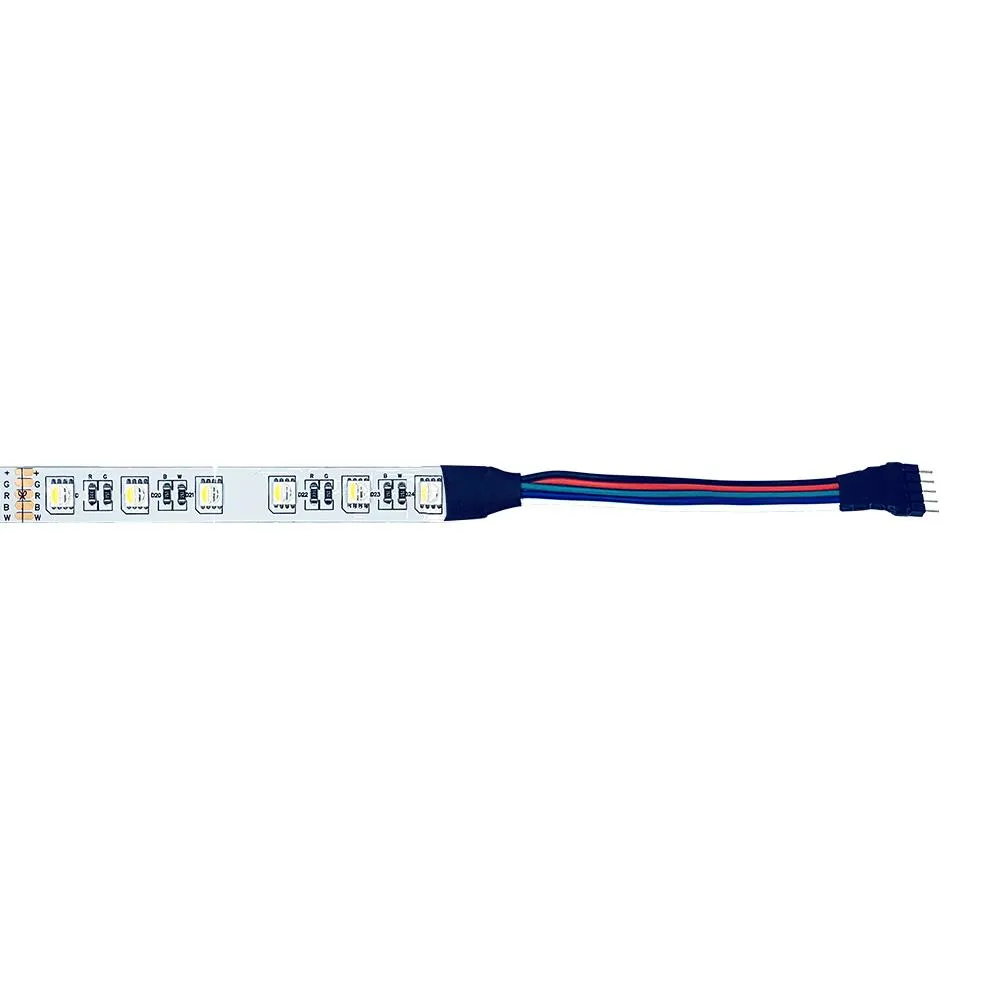 LED RGBW Flexible Tape Light 24V DC 16 ft Reel IP65