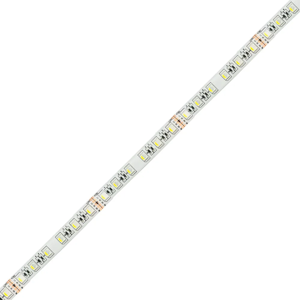 LED RGBW Flexible Tape Light 24V DC 16 ft Reel IP65