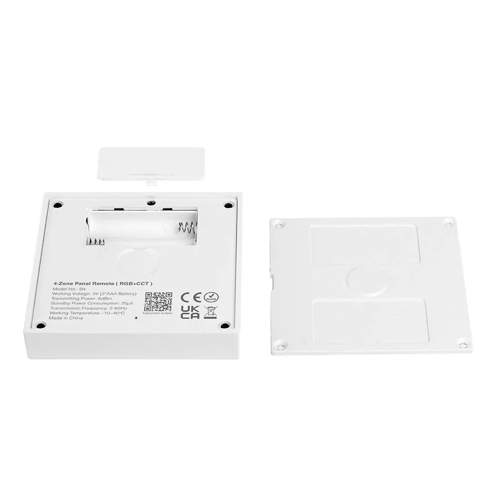 Miboxer B4 4-Zone Panel Remote RGB CCT