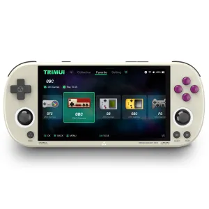 NNEDSZ 128G Grey AMPOWN TRIMUI SMART PRO Portable Gaming Console - Retro PS1 & Arcade Handheld PSP Gaming Device