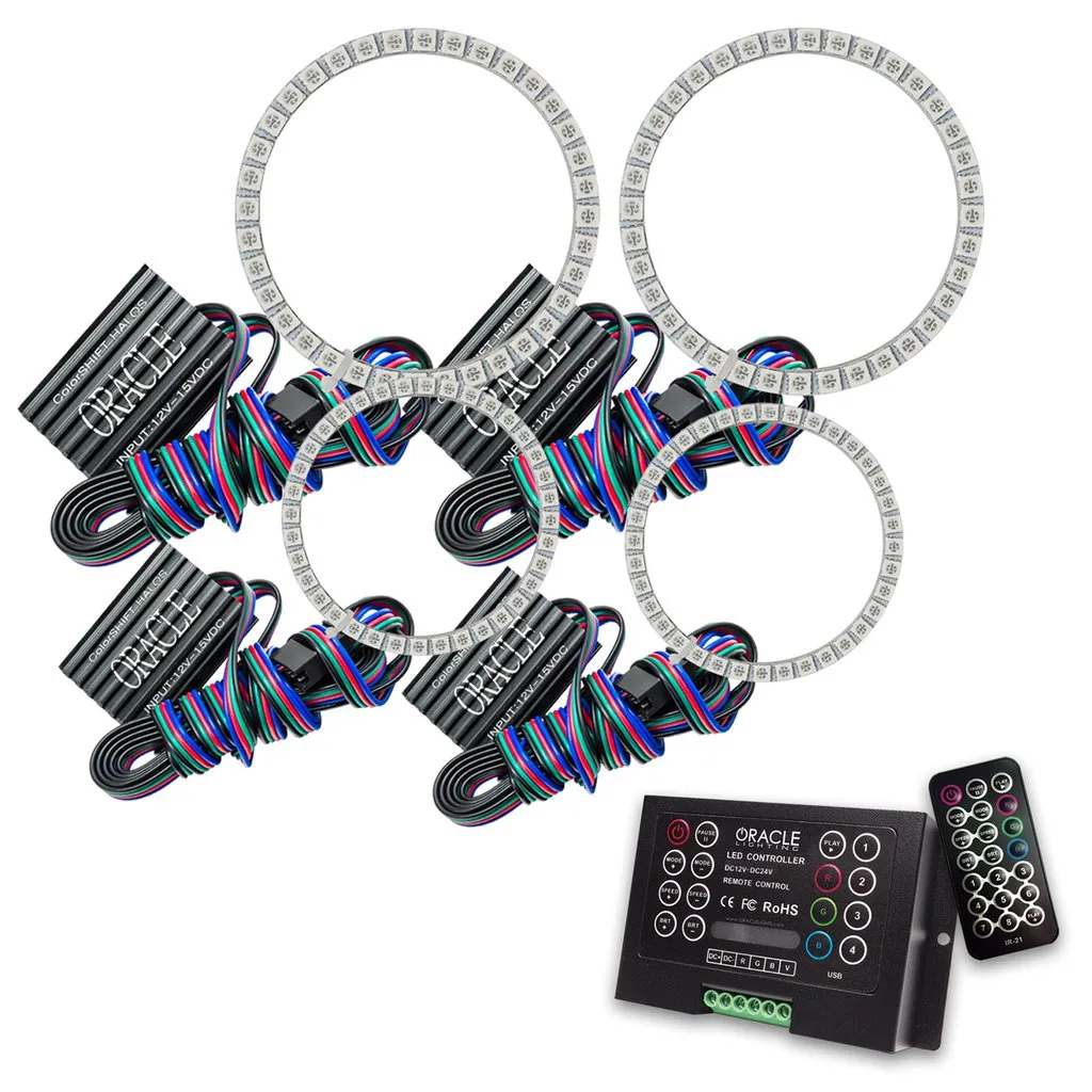 Oracle LED Headlight Halo Kit Jaguar XK8 (1996-2006) Multicolored