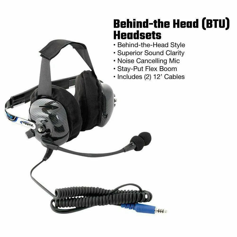 Rugged Radios Honda Talon Complete UTV Communication System