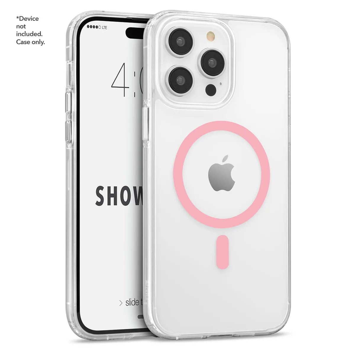 Showcase Halo - iPhone 15 Pro Max Pink w/ MagSafe Case