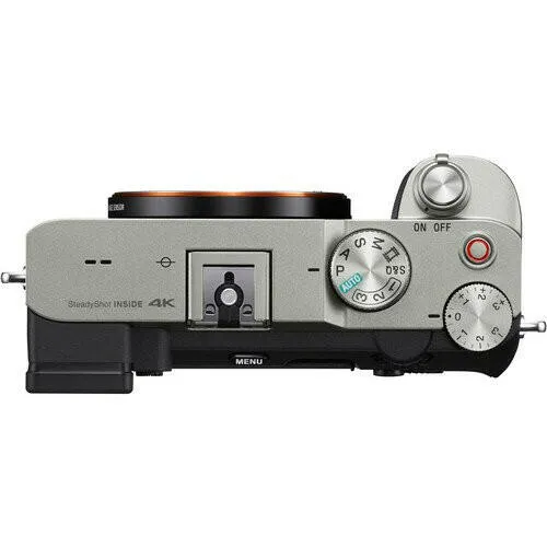 Sony Alpha a7C Mirrorless Digital Camera Body Only - Silver