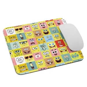 Spongebob Blocks Mouse Pad