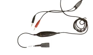 Starkey SM135 Push to Talk Multi Media Cord - Flat QD
