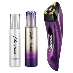 The Vzusa Device Aqua Lotion 150ml & Moisturiser 120ml