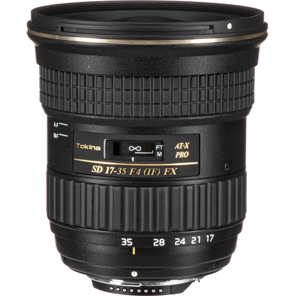 Tokina 17-35mm f/4 Pro FX Lens for Nikon Cameras