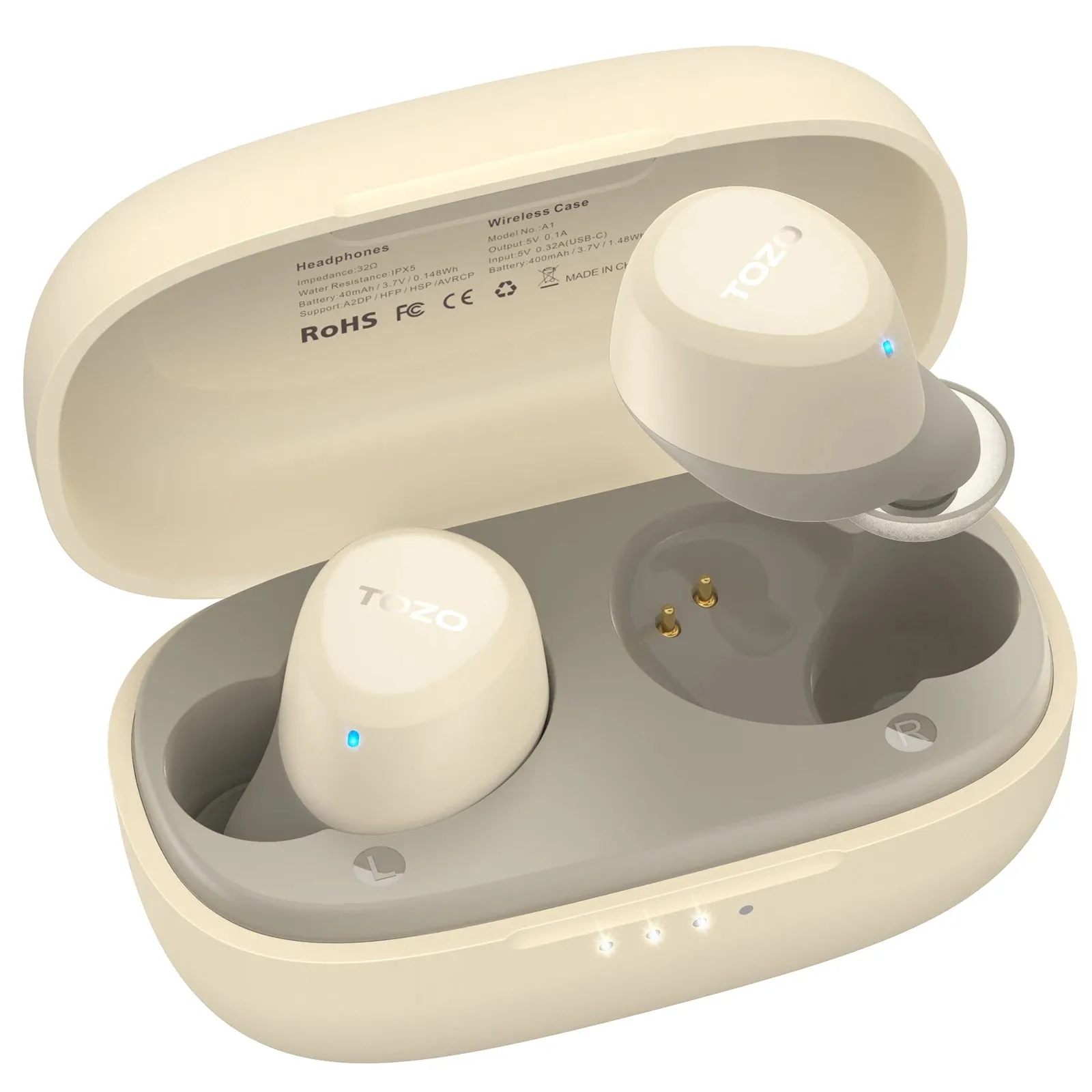 TOZO A1 Bluetooth 5.3 Earphones