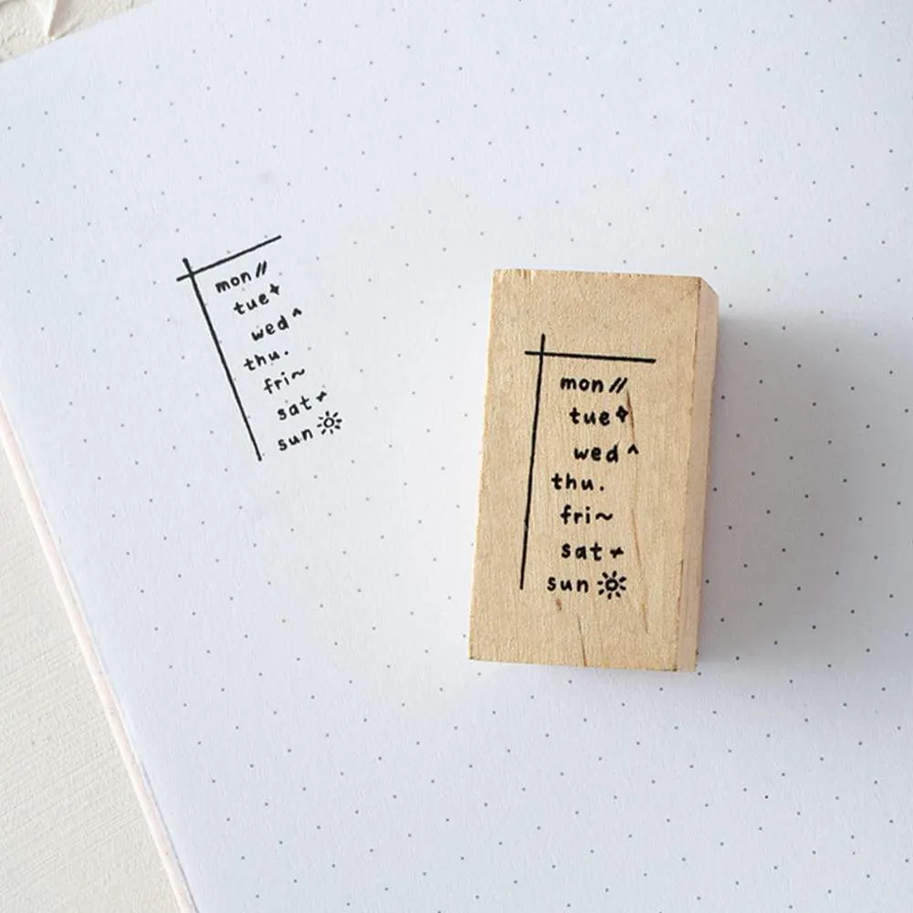 Tsuki Bullet Journal Tracking Stamp Set ☾