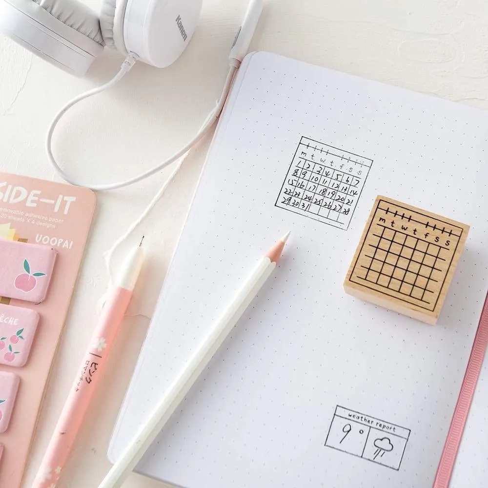 Tsuki Bullet Journal Tracking Stamp Set ☾