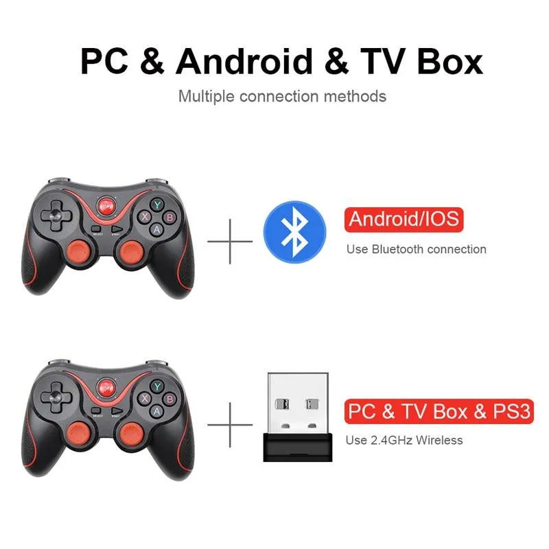 TX3 Wireless Bluetooth Mobile Gaming Controller for Android | TechTonic®