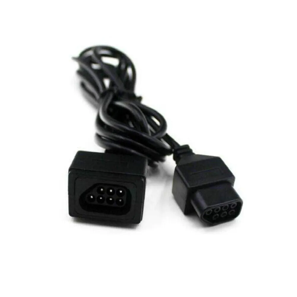 US 2-4 Pc 6 ft Extension Cable for Original 1985 Nintendo NES Controller