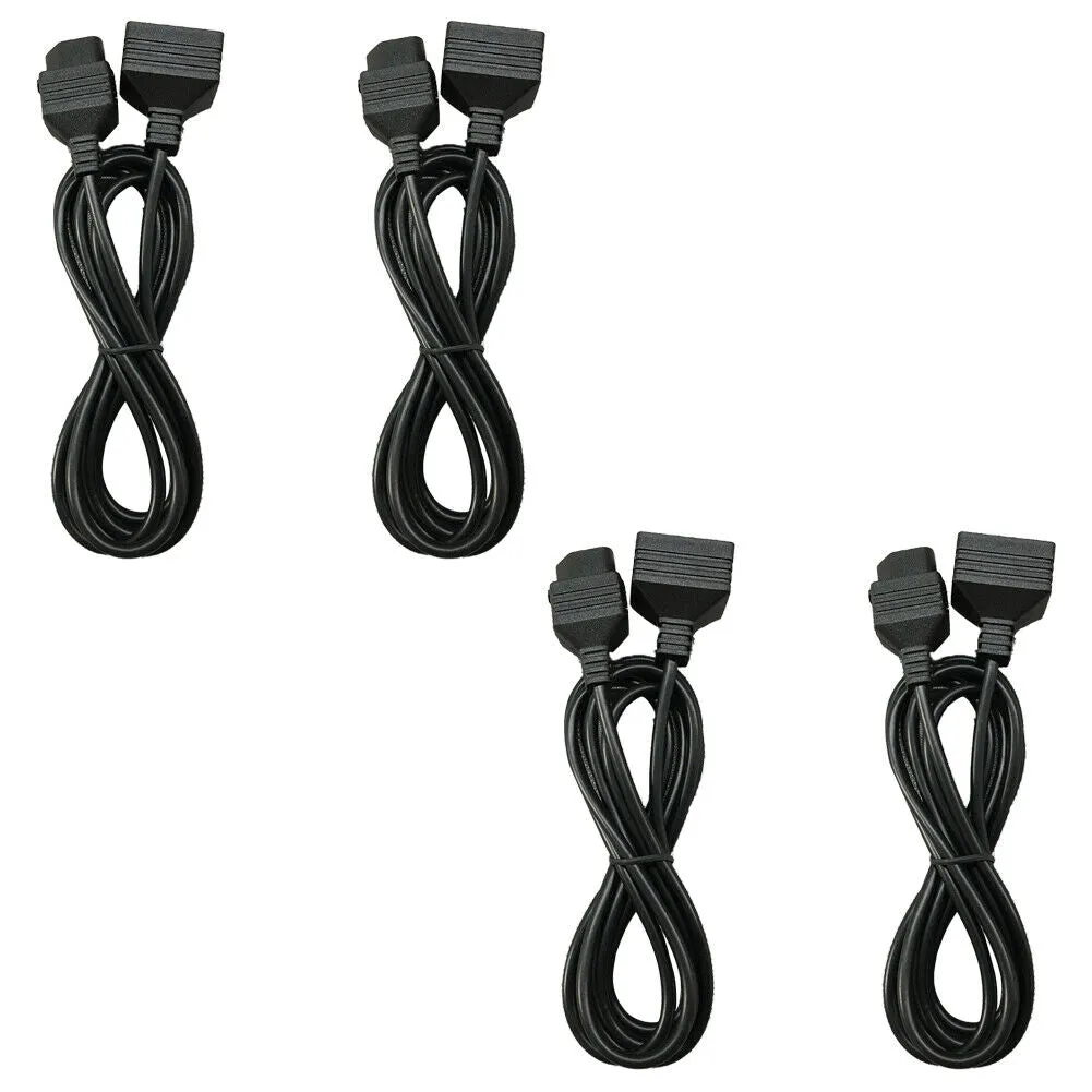 US 2-4 Pc 6 ft Extension Cable for Original 1985 Nintendo NES Controller