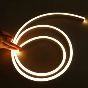 Warm White Neon Flex 3000K DC 12V IP65 Waterproof 8x16mm 120 LEDs/M